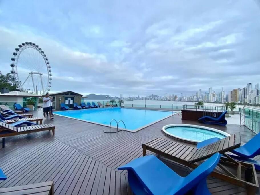 Kitnet Em Predio Com Vista Mar Apartment Balneario Camboriu